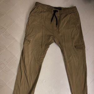 Men’s khaki joggers